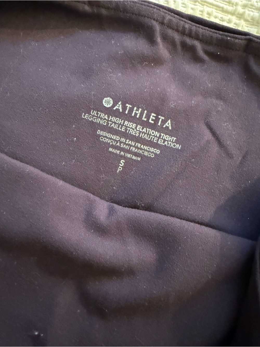 Athleta Elation Tight Leggings - Plum